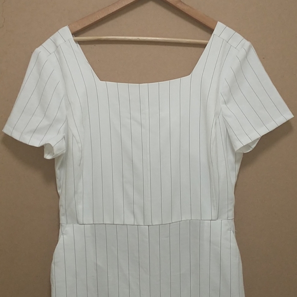 Belle Vere Black and White Jumpsuit - Picture 2 of 7